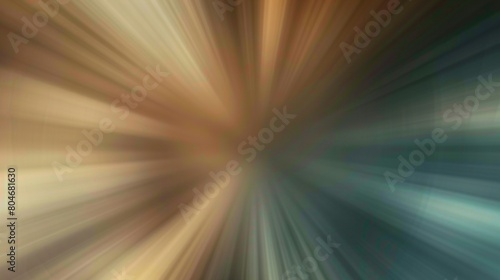  Image depicts a blurred photo of a brown and blue backdrop with a black and white striped bottom