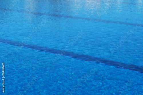 Wasseroberfläche in einen Pool