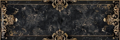 Lavish antique baroque, barocco ornate marble ceiling frame non linear reformation design. elaborate ceiling with intricate accents depicting classic elegance and architectural beauty photo