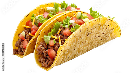 White Background Taco Pictures