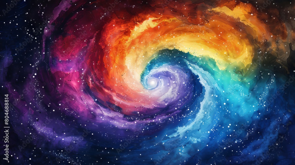 Amazing space spiral. Suitable for wallpaper or cover. Amazing space spiral. Suitable for wallpaper or cover.