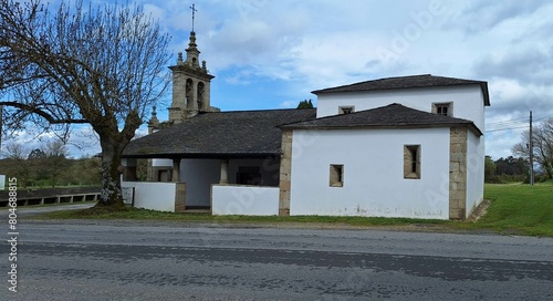 Iglesia parroquial de Goiriz en Vilalba, Galicia photo