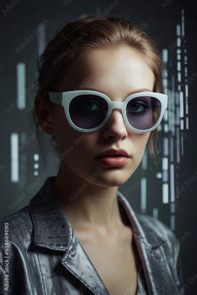 Cybernetic Elegance: A Vision of the Futuristic CEO Woman in Tech Cybernetic Elegance: A Vision of the Futuristic CEO Woman in Tech