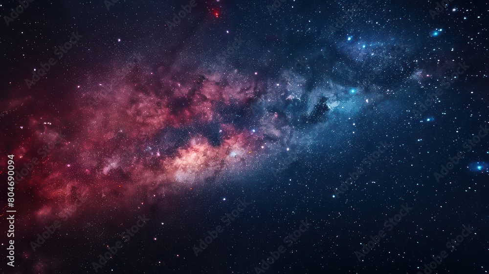 A breathtakingly detailed image of the vast starry galaxy, filled with colorful cosmic dust and glowing stars, expressing the infinity and mystery of space A breathtakingly detailed image of the vast starry galaxy, filled with colorful cosmic dust and glowing stars, expressing the infinity and mystery of space