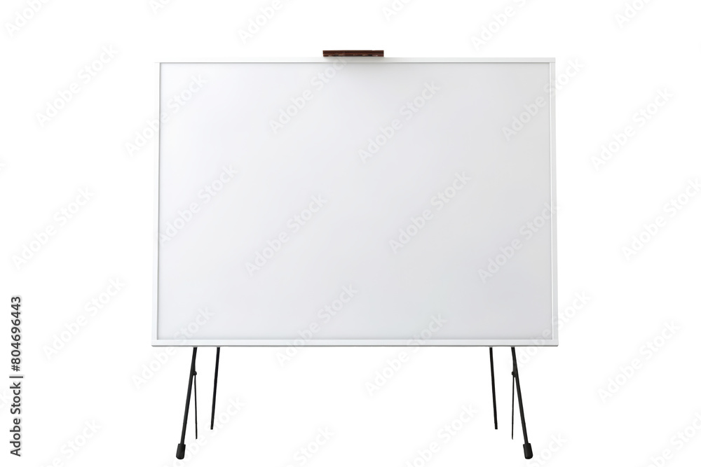 Obraz premium Portable Whiteboard on Stand with Marker Holder