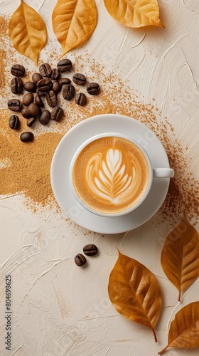 Cup of Coffee on Saucer