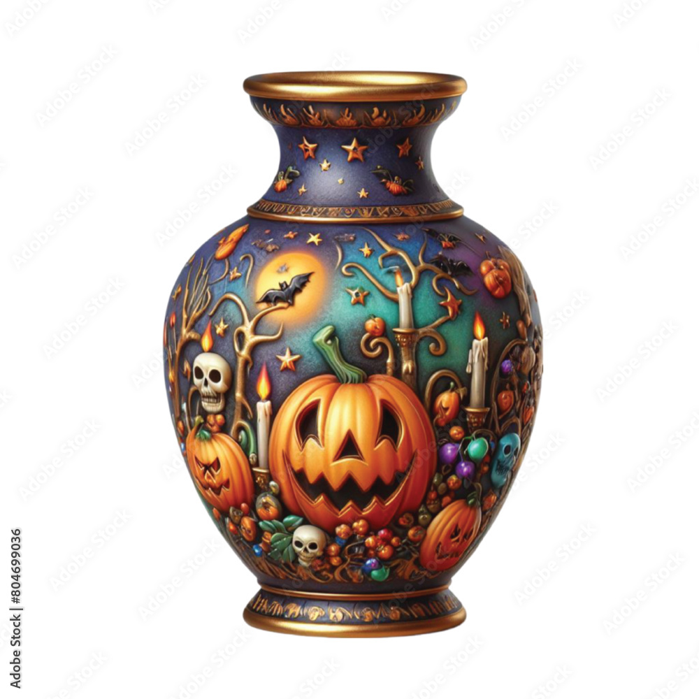 Halloween Antique Vase Halloween Antique Vase
