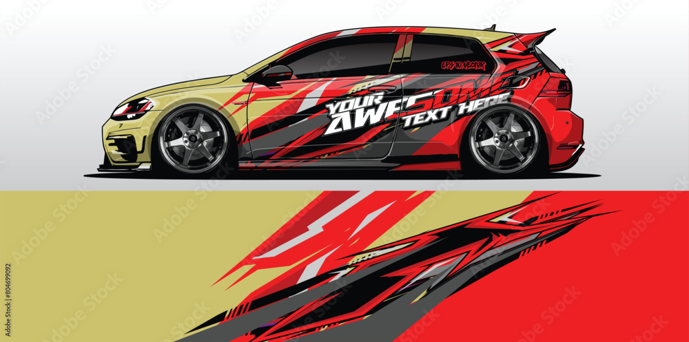 Stand Out on the Road with Unique Car Wrap Designs in Vector Stand Out on the Road with Unique Car Wrap Designs in Vector