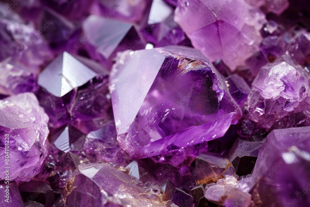 Captivating Amethyst gemstone purple. Luxury stone. Generate Ai Captivating Amethyst gemstone purple. Luxury stone. Generate Ai