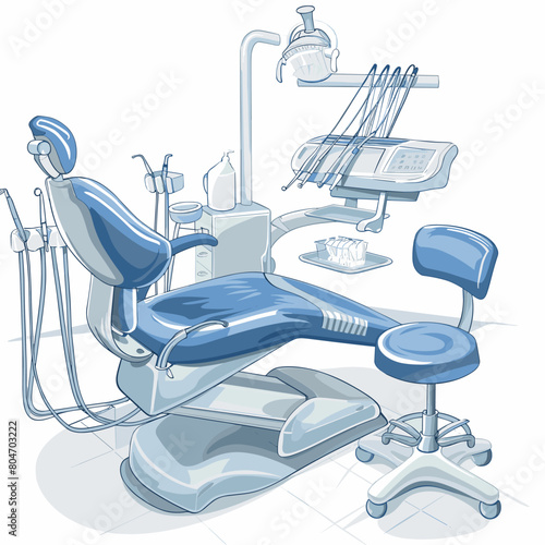 vector dentist office. Generative AI