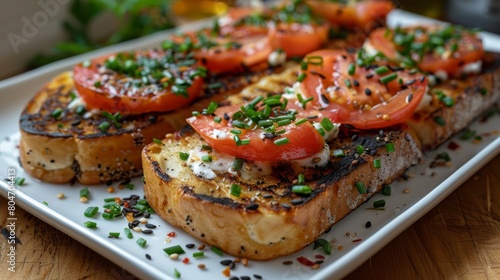 Caprese Grilled Cheese Toasts with Tomato