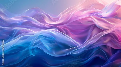 Fluid Motion: A Canvas of Light and Color