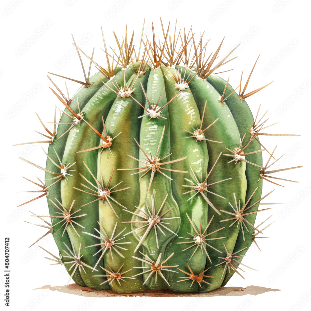 Barrel cactus (Echinocactus grusonii) Barrel cactus (Echinocactus grusonii)
