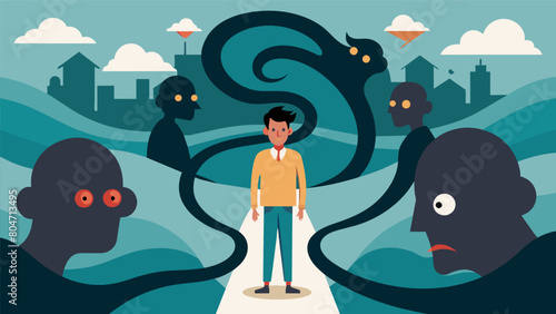 The air around the Paranoia Pathway is thick with a sense of unease causing even the most confident travelers to question their own sanity..
