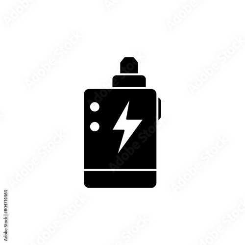 vape concept line icon. Simple element illustration. vape concept outline symbol design.