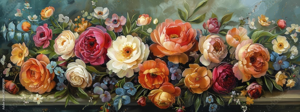 Experience the vibrant charm of festive floral arrangements against a painterly backdrop at the Garden Party Watercolor Flowers event. Experience the vibrant charm of festive floral arrangements against a painterly backdrop at the Garden Party Watercolor Flowers event.