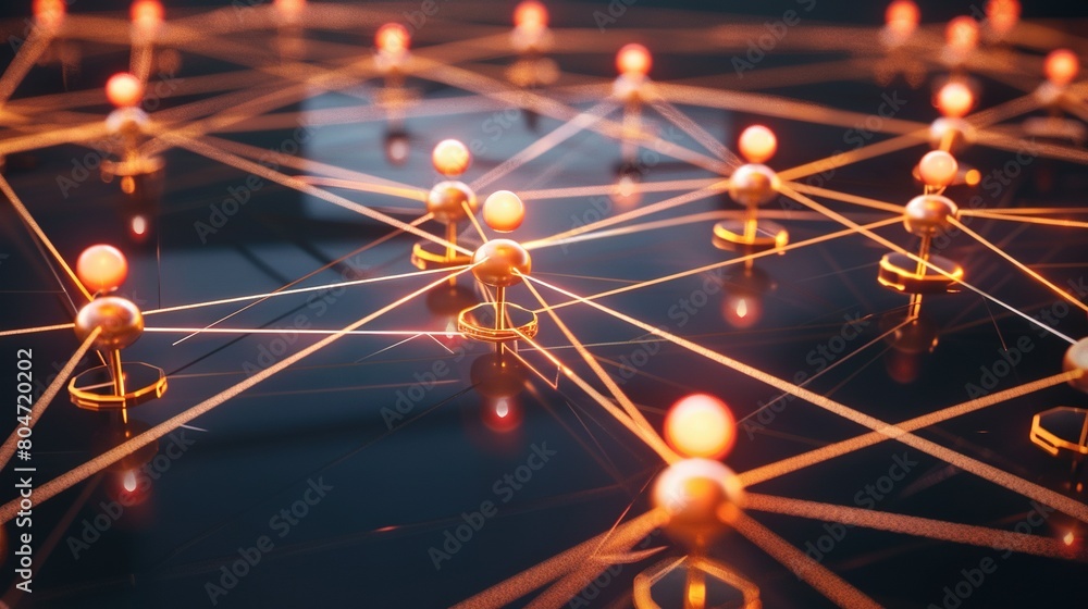 Close-up of a pin cluster on a black background with intricate patterns in the foreground Close-up of a pin cluster on a black background with intricate patterns in the foreground