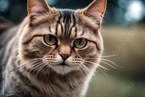 'looking angry cat animalcatcatfelinoangrycrabbyannoyedpetfunnyhumorousfurryexpressionbandana animal felino crabby annoyed pet funny humorous furry expression' © akkash jpg