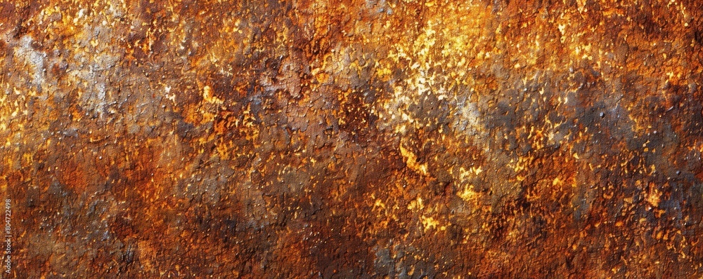 Vivid Abstract Rust and Corrosion on Metal Surface Vivid Abstract Rust and Corrosion on Metal Surface