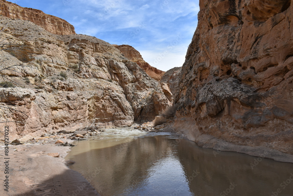 river in the canyon