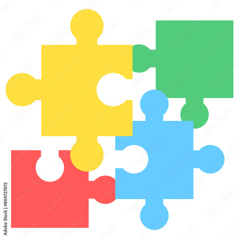 Puzzle multi color icon, related to kindergarten theme, use for UI or UX kit, web and app development. Puzzle multi color icon, related to kindergarten theme, use for UI or UX kit, web and app development.