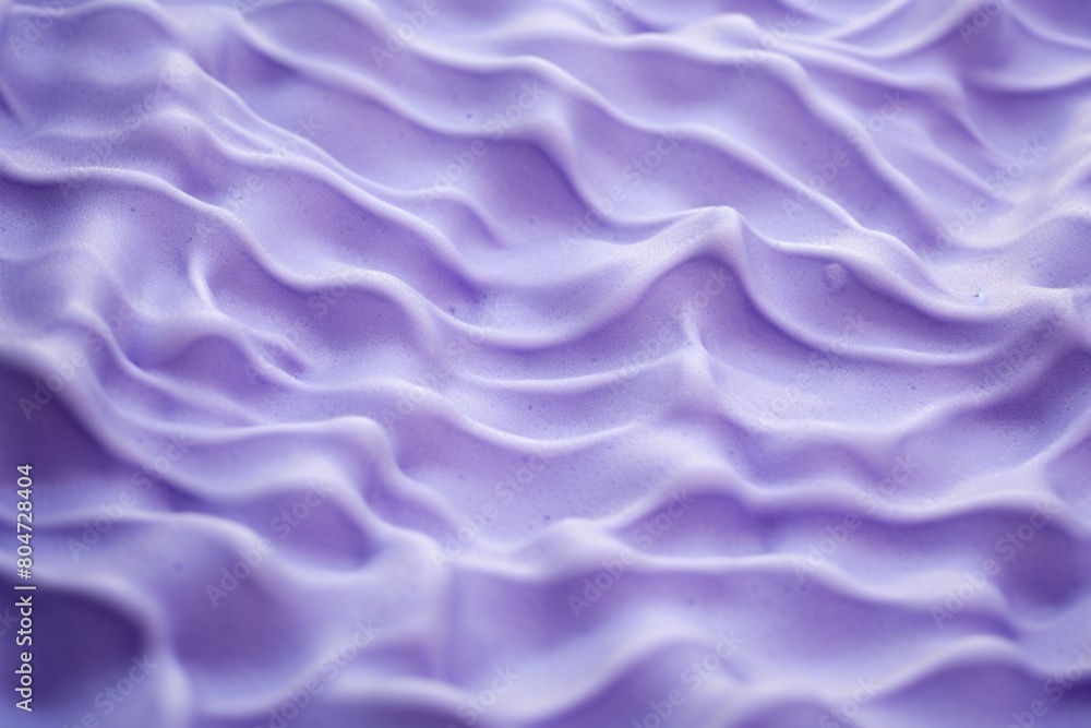 Obraz premium Violet sand foam waves. Abstract pastel background, wallpaper, banner, copy space, trendy design