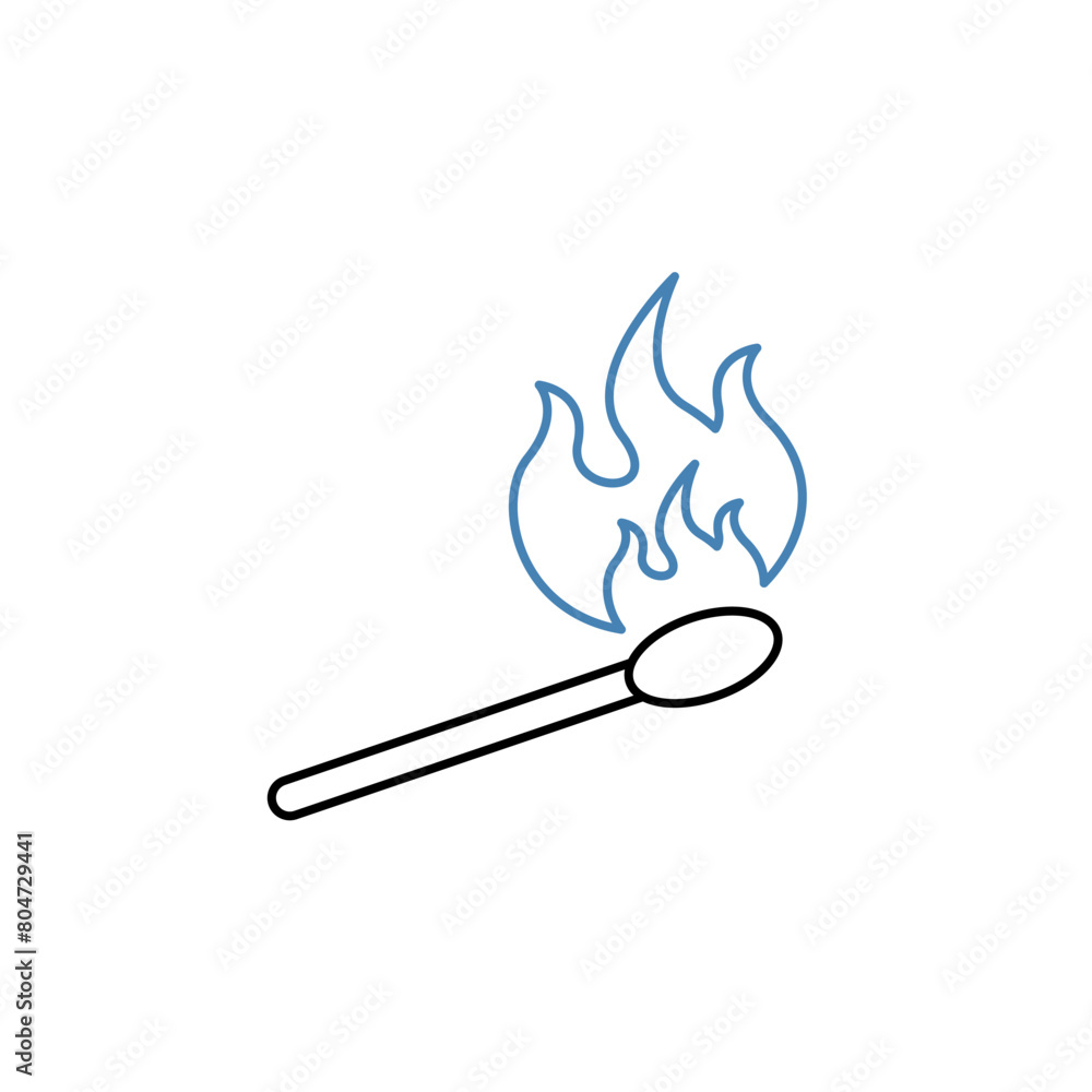 match concept line icon. Simple element illustration.match concept outline symbol design. match concept line icon. Simple element illustration.match concept outline symbol design.