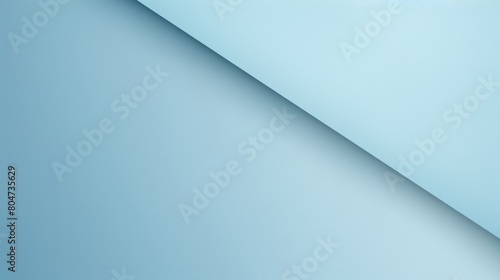 Light Blue Background With Curved Corner