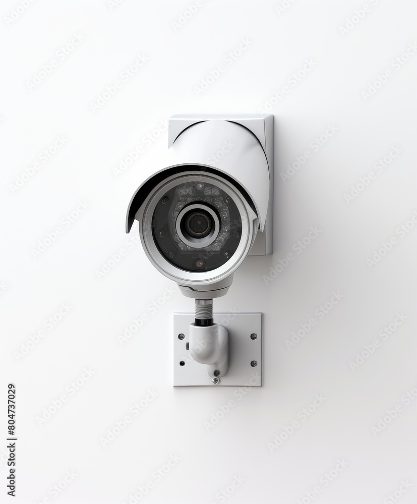 Security Camera Mounted on Wall Security Camera Mounted on Wall