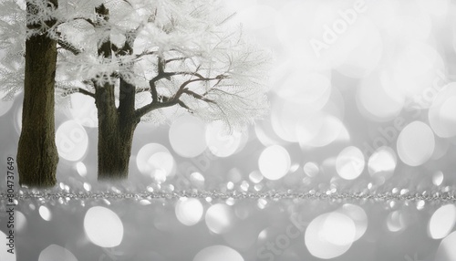 artistically blurred background with round bokeh white background with bokeh