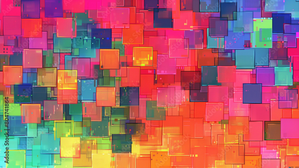 Bits of Brilliance: A Multicolored 8-Bit Pattern Bits of Brilliance: A Multicolored 8-Bit Pattern