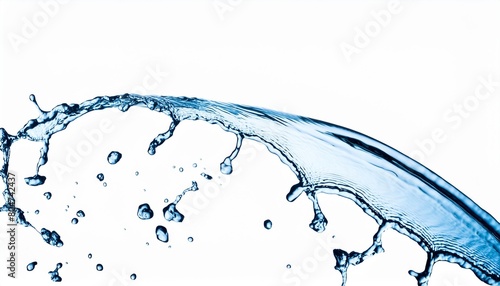 water wave splash on transparent background isolated png generated with ai