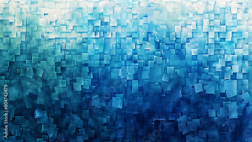 Pixelated Blues: An 8-Bit Seascape