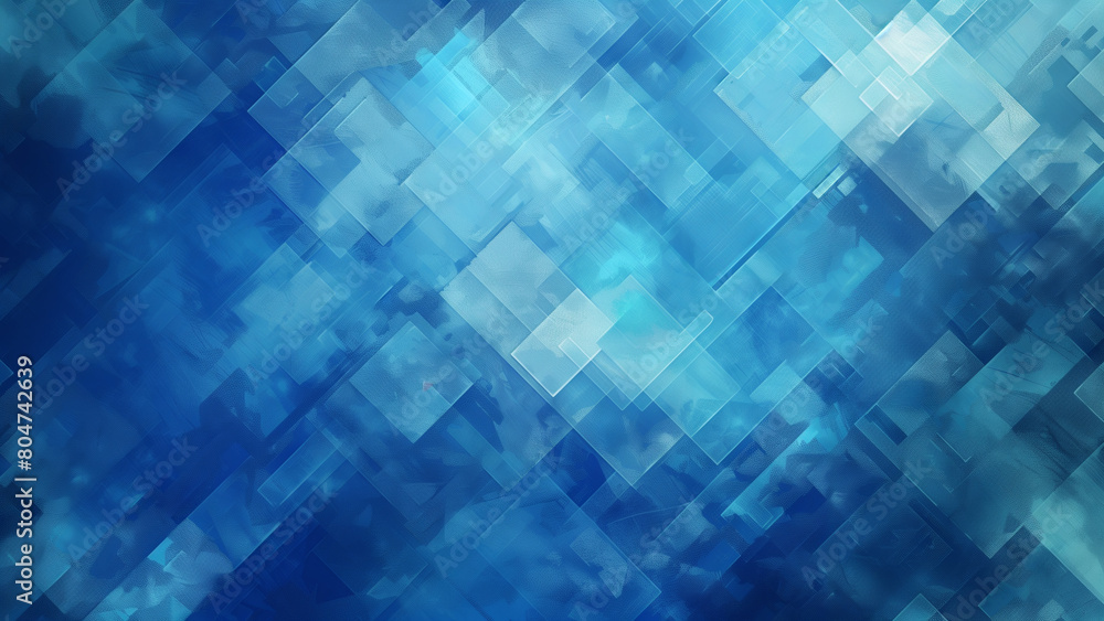 Bits of Blue: A Multicolored 8-Bit Pattern Bits of Blue: A Multicolored 8-Bit Pattern