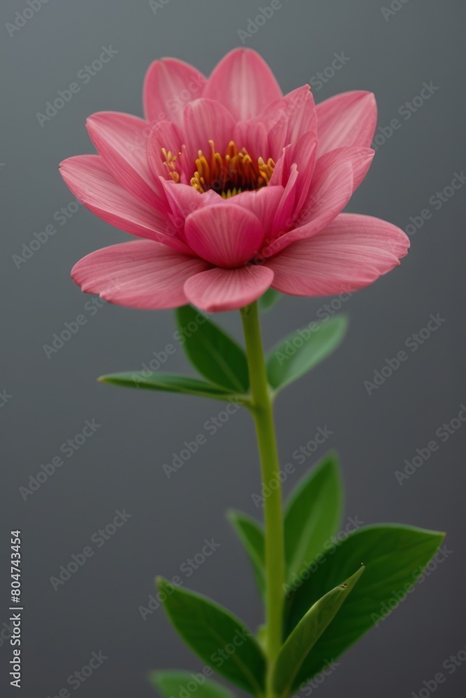 Obraz premium close up shot professional photograph of single flower
