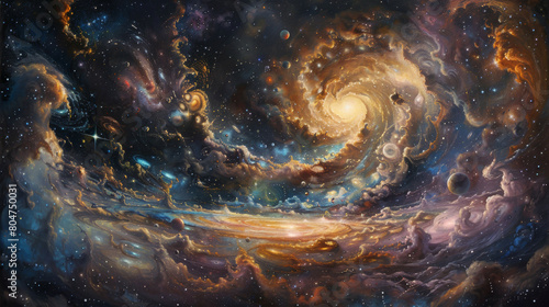 Mesmerizing Space Wallpaper At the Edge of the Universe © Digital