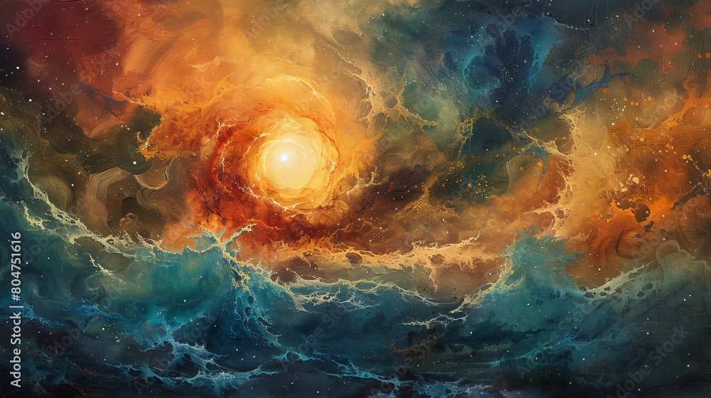 Stellar Strokes A Canvas of Cosmic Brilliance Stellar Strokes A Canvas of Cosmic Brilliance