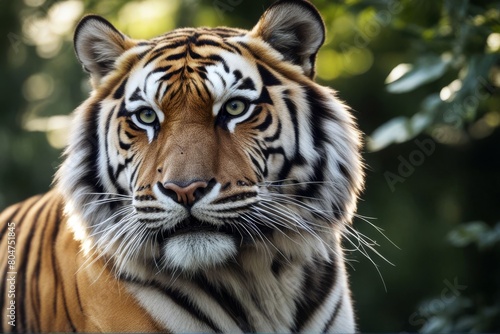 'the siberian tiger called amur tigris panthera also big cat forest young beautiful nature zoo animal wild wildlife asia mammal danger striped felino predator carnivore hunter face stripes russia'