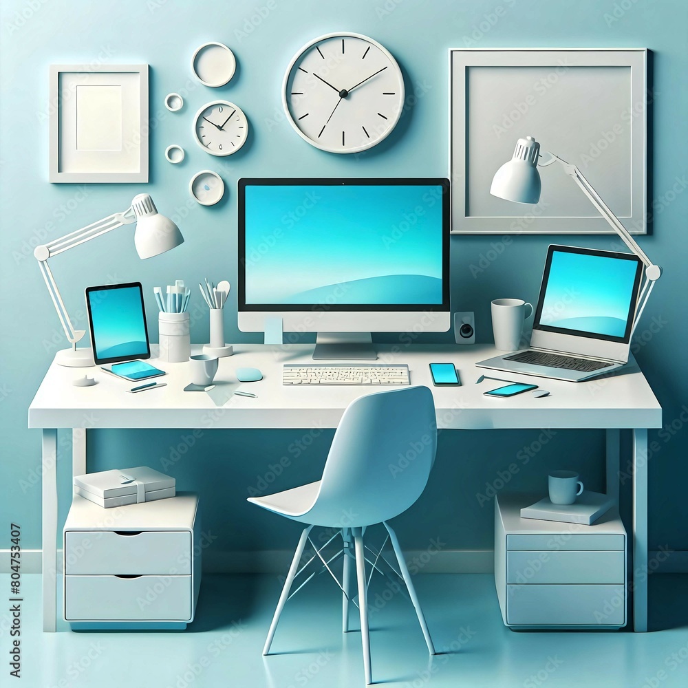 Espace de Travail Moderne : Productivité et Innovation Espace de Travail Moderne : Productivité et Innovation