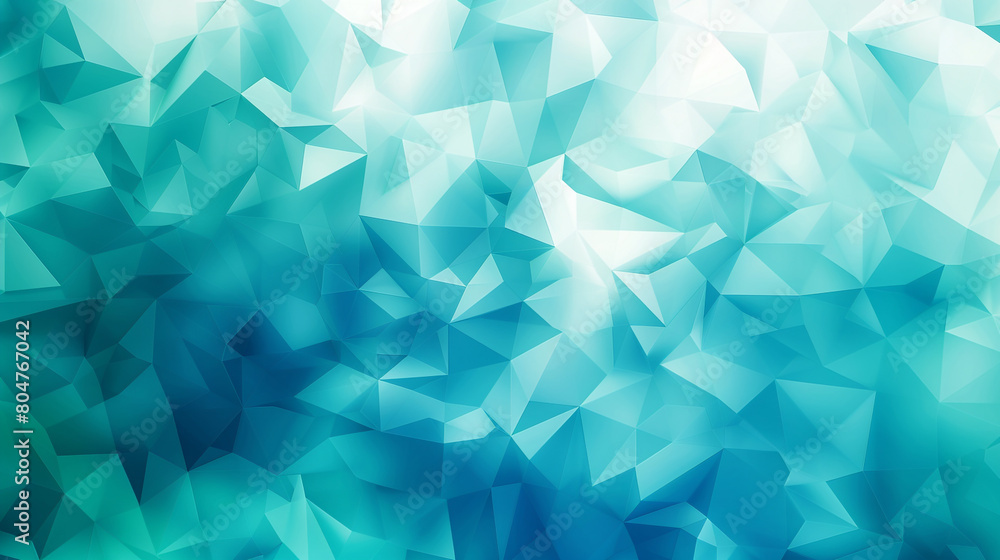 abstract polygonal design of sky blue and turquoise, ideal for an elegant abstract background abstract polygonal design of sky blue and turquoise, ideal for an elegant abstract background