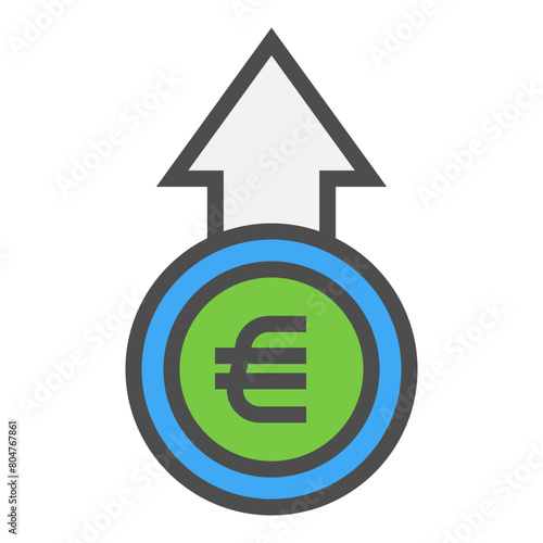 euro rises