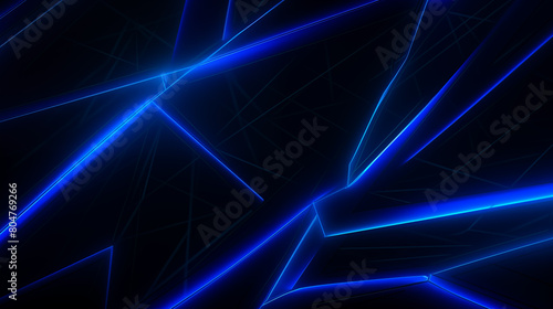 Dynamic Blue Geometric Lines Background © heroimage.io