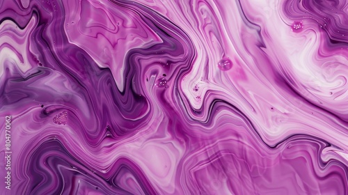 Smooth swirls of pink and purple create a mesmerizing abstract pattern.