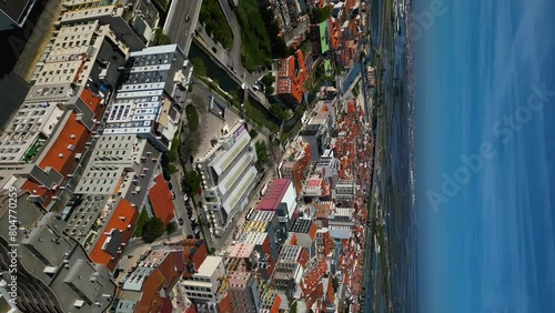 4K - Portugal Aveiro Center Canal Vertical_2