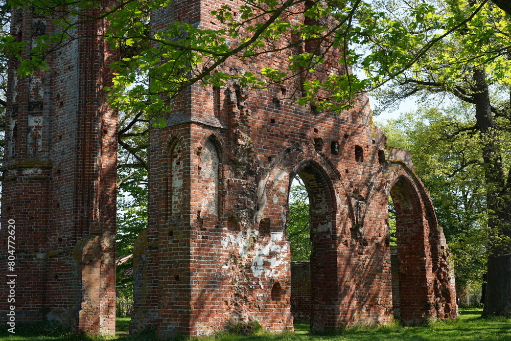 Teilaufnahme von Kloster Eldena in Greifswald