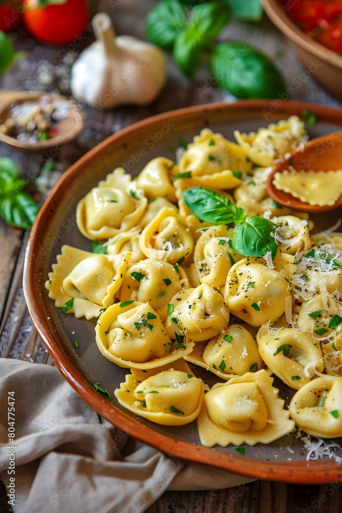 Tantalizing Tortellini: A Sumptuous Italian Feast Right on Your Plate