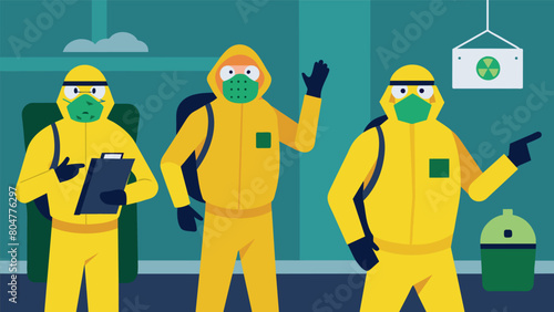 Some guests had taken their roles a little too seriously with several individuals dressed in hazmat suits causing further alarm and suion..