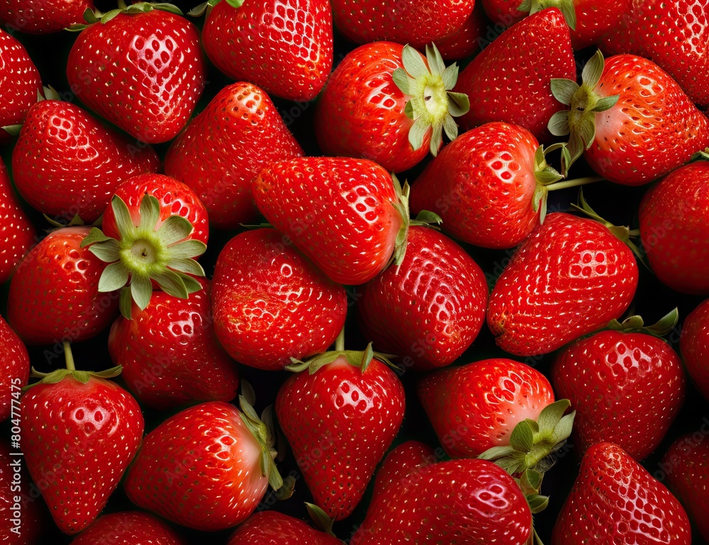 Delicious ripe red strawberries Delicious ripe red strawberries