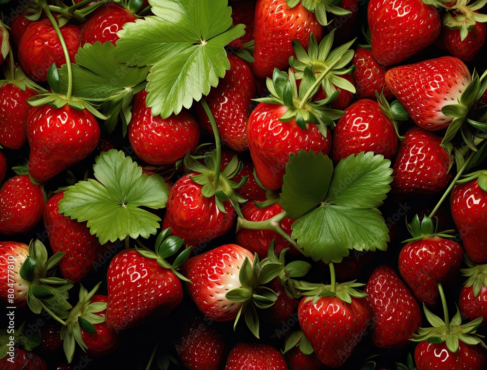 Delicious fresh strawberries Delicious fresh strawberries