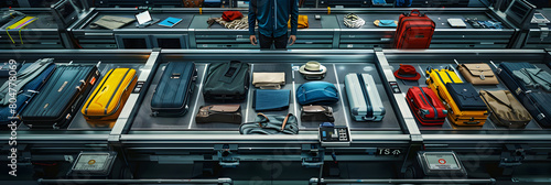 Stringent TSA Rules for Carry-On Luggage Evident in Airport Security Check